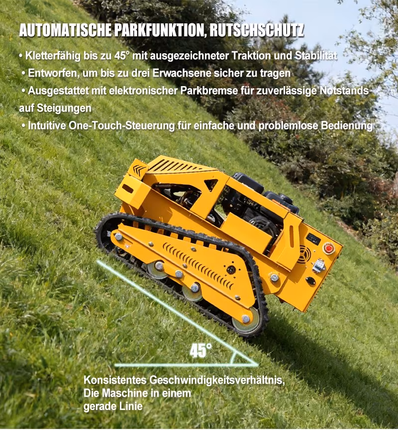 RHINO (AWY) 550S Ferngesteuerter Hybrid-Mulcher Mulchmäher Schlegelmäher – Bild 8